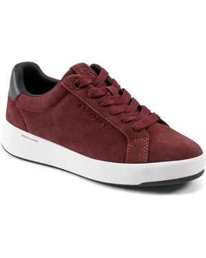 Rockport Elara Lace-up Casual Sneakers - Red