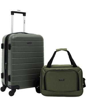 Wrangler El Dorado 2-piece luggage Set - Black