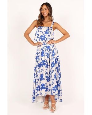 Petal & Pup Lulu Top And Skirt Set - Blue