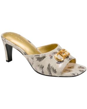 Donna Karan Byrony Slip-on Mule Sandals - White