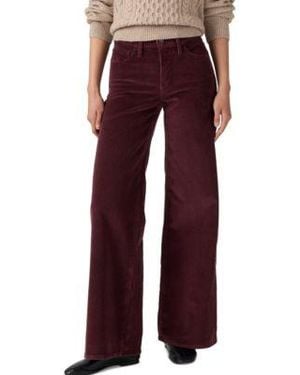 Levi's Levis Corduroy 318 Shaping Wide Leg Pants - Red