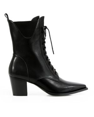 Belle & Bloom Jumping Ship Laced Boot - Black