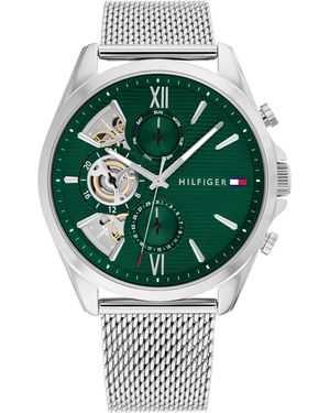 Tommy Hilfiger Multifunction Stainless Steel 43.5mm - Green
