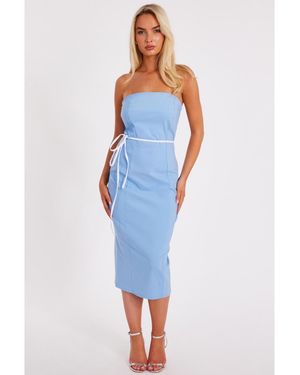Quiz Bengaline Midi - Blue