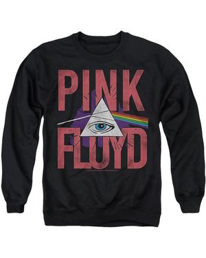 Pink Floyd Allseeing Prism Crewneck Sweatshirt - Gray