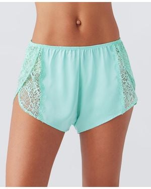 B.tempt'd By Wacoal Lace Elasticated Waistband Shorty - Blue