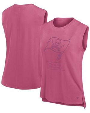 Fanatics Tampa Bay Buccaneers Studio Embrace Tank Top - Pink