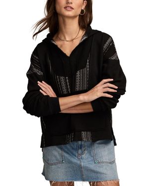 Lucky Brand Novelty Baja Hoodie - Black