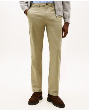 Tommy Hilfiger Th Flex Stretch Regular-fit Chino Pant - Natural