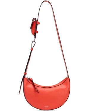 orYANY Rookie Adjustable Leather Crossbody Handbag - Red