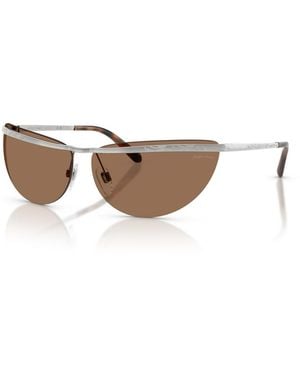Ralph Lauren Cat Eye Sunglasses Rl7097 - White
