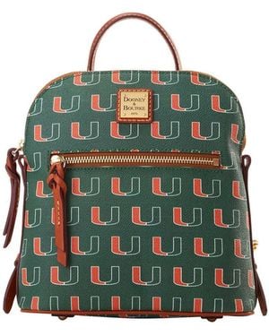 Dooney & Bourke Miami Hurricanes Small Backpack - Green