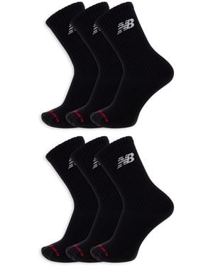 New Balance Crew Socks - Black
