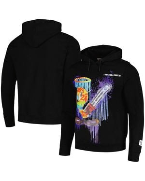 FREEZE MAX And Looney Tunes Tweety Bird Splatter Horror Pullover Hoodie - Black