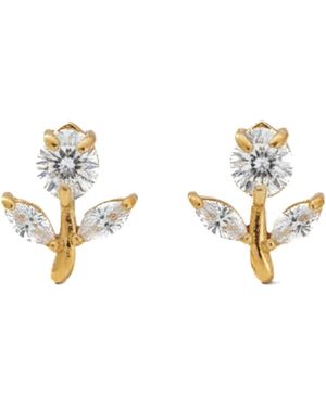 Lola Ade Flora -tone Stud Earrings - Metallic