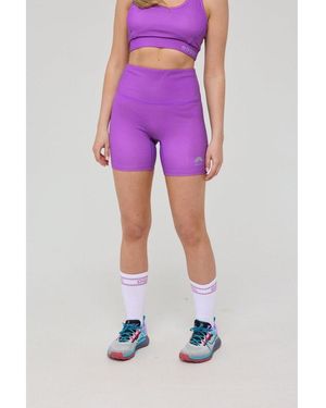 OOSC Infinite High Waisted Shorts - Purple