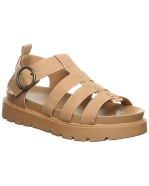 BEARPAW Aura Strappy Sandals - Natural