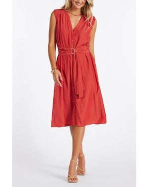 Bishop + Young Bishop + Young Summer Soiree Dress - Red