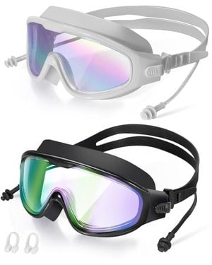 Gnuadz Swimming goggles Anti-fog Ear Plugs Nose Clip - Blue
