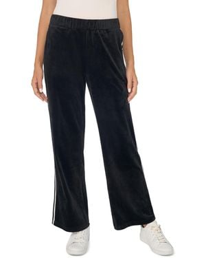 Vince Camuto Pull-on Wide-leg Velvet Pants - Blue