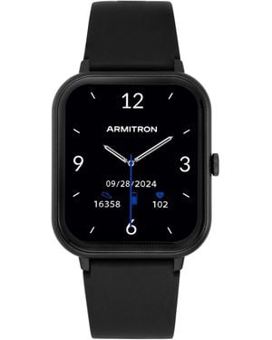 Armitron Connect Eclipse Silicone Smartwatch - Black