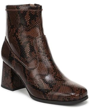 LifeStride Henny Ankle Booties - Brown