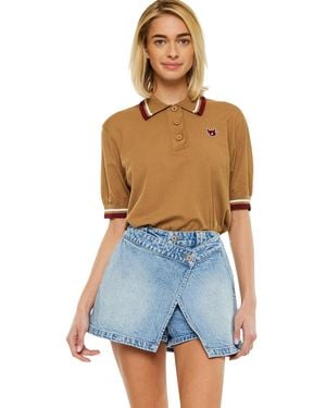 Kancan Bailey High Rise Skort - Blue