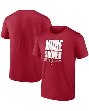 LOGO ATHLETIC Oklahoma Sooners More Sooner Magic T-shirt - Red