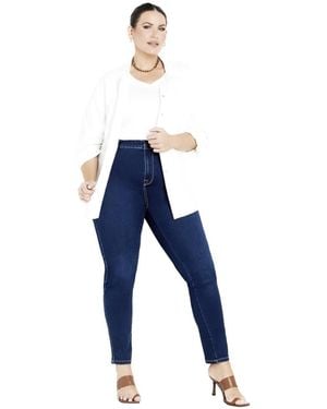 Avenue Butter Denim Skinny Jean - Blue