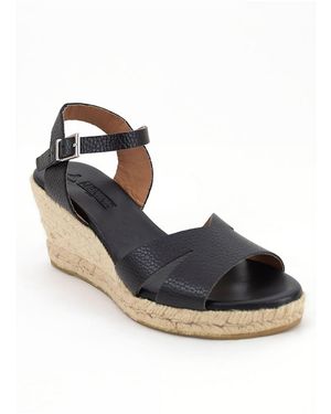 Menina Step Martell V-strap Espadrille - Blue