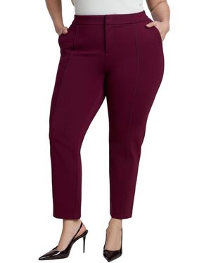 Eloquii The Ultimate Stretch Slim Leg Pant - Red