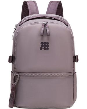 Cubitts Backpack Lightweight Water Resistant Laptop Backpack For Work - Purple