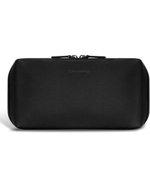 CHAMPS Onyx Collection Toiletry Bag - Black