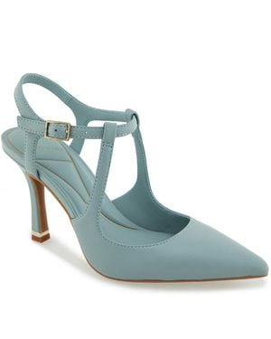 Kenneth Cole Romi Ankle Slingback Pumps - Blue