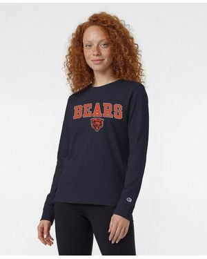 Champion Chicago Bears Core Logo Long-sleeve T-shirt - Blue