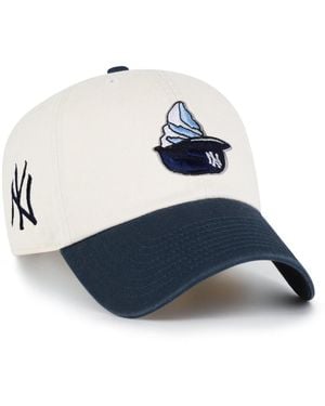 '47 New York Yankees Ice Cream Helmet Clean Up Adjustable Hat - Blue