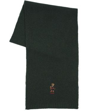 Polo Ralph Lauren Holiday Bear Scarf - Green