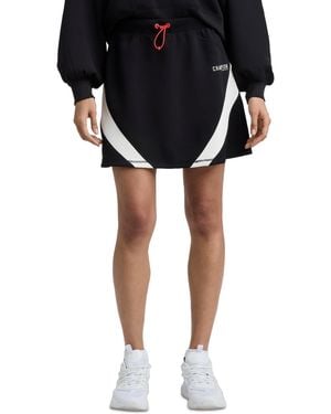 Champion Endzone Color-block Knit Skirt - Black
