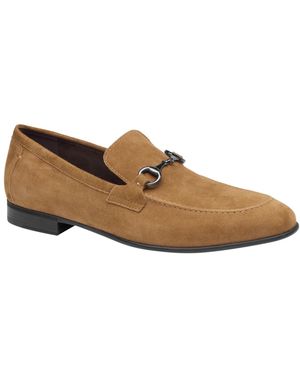 Johnston & Murphy Elston Bit Loafers - Brown