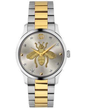 Gucci G timeless Watch in Metallic Lyst
