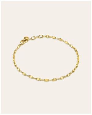 Zoe Lev Mirror Chain Bracelet - Natural