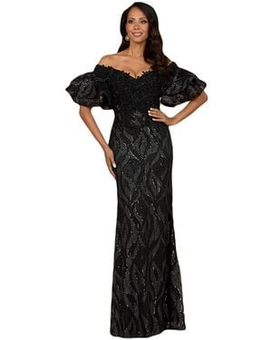 Lara Illusion Neck - Black