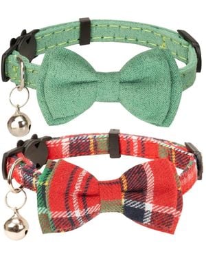 Aronkl Breakaway Cat Collar - Green