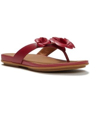 Fitflop Gracie Flower Flip-flops Sandals - Pink