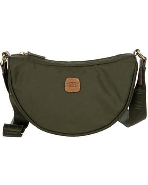 Bric's X-travel 11" Mini Halfmoon Bag - Green