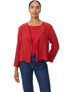 Masai Majulitta Open-front Boucle Jacket - Red