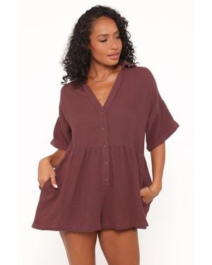 Petal & Pup Winny Playsuit - Purple