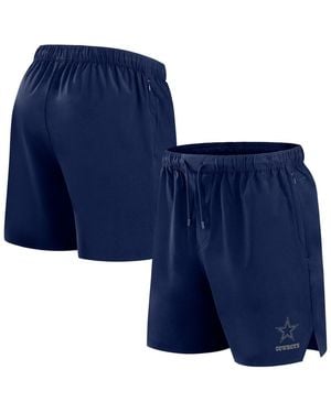 Fanatics Dallas Cowboys Front Office Woven Shorts - Blue