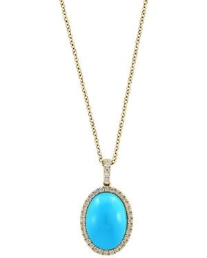 Effy Turquoise & Diamond (1/5ct. T.w. - Blue