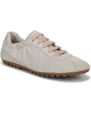 Franco Sarto Felina Round Toe Lace-up Shoes - White